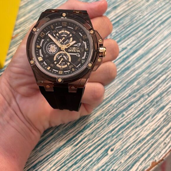 Invicta Men’s #48807 Racing Black Watch - Picture 9 of 9